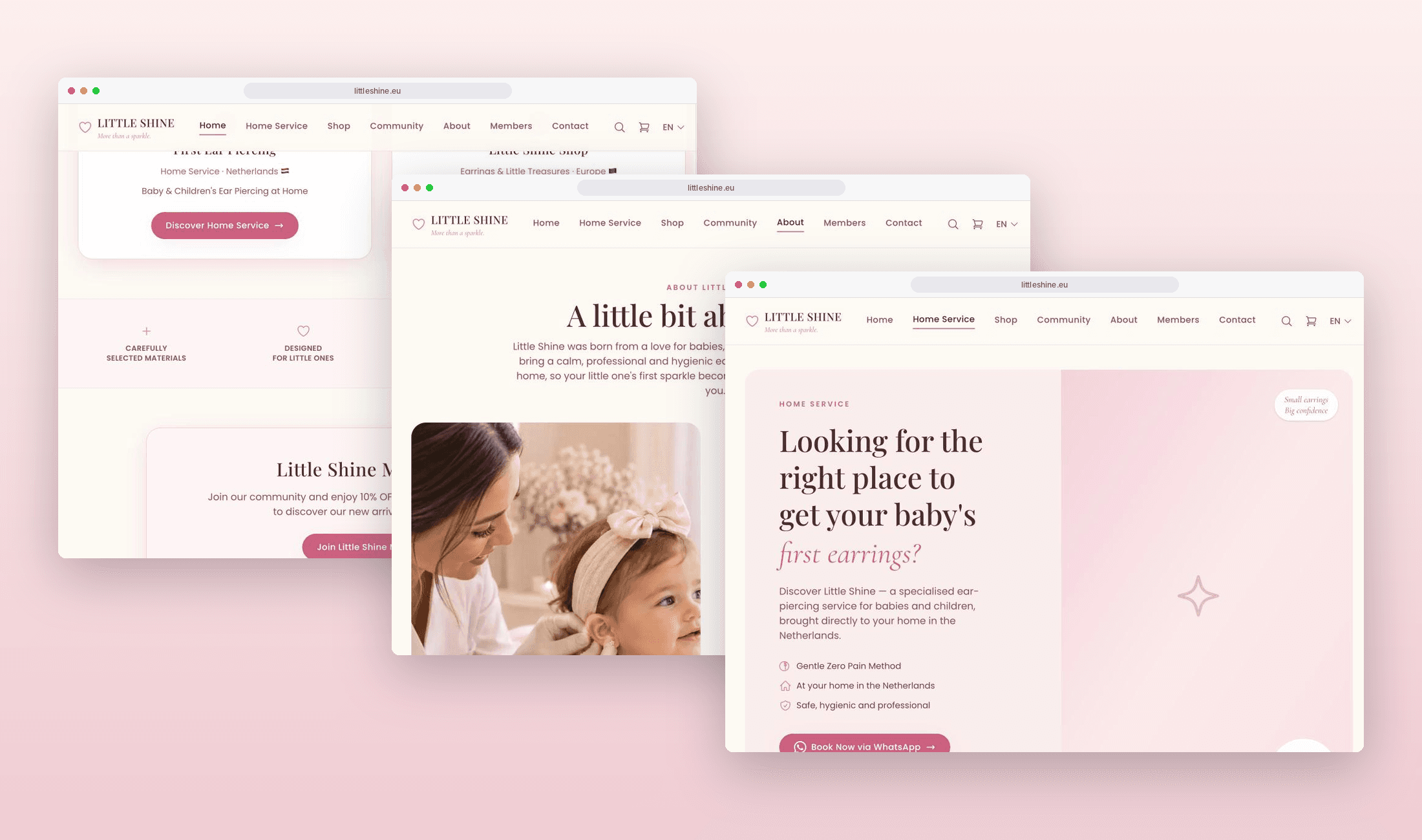 Screenshot van Little Shine